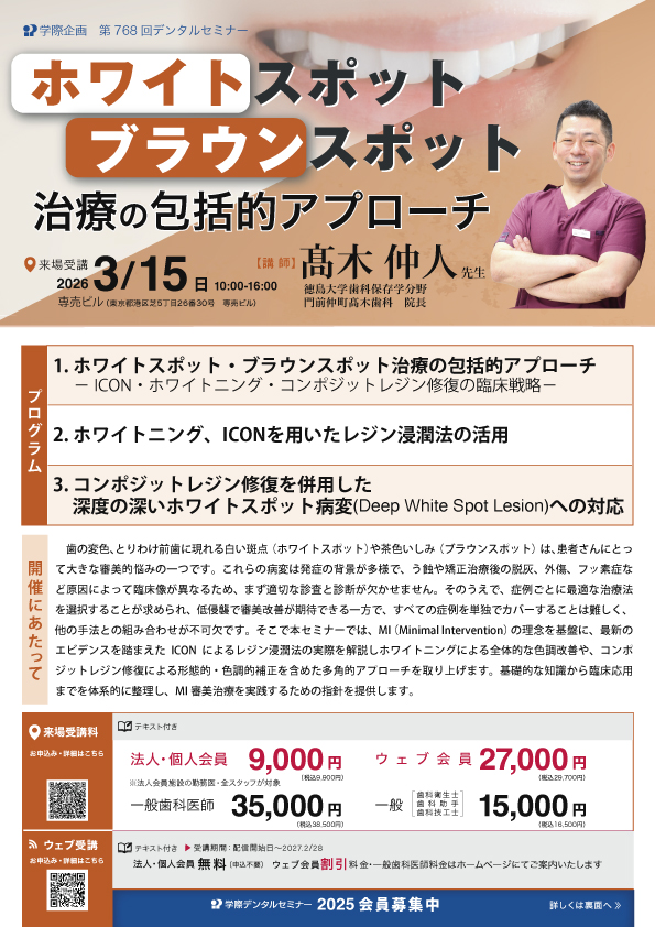 ホワイトスポットブラウンスポット治療の包括的アプローチ