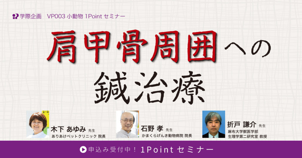 肩甲骨周囲への鍼治療