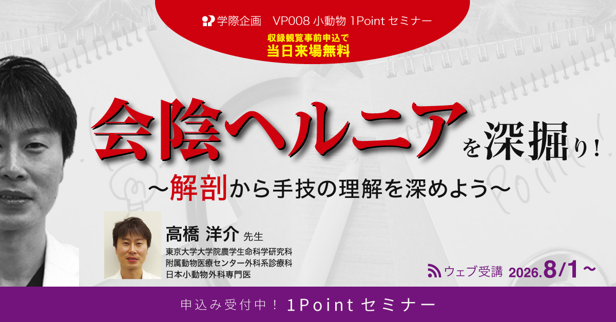 VP008　会陰ヘルニアを深掘り！